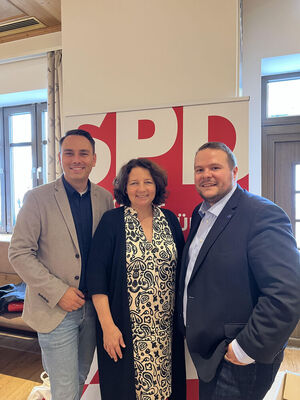 Bild von links: Fabian Gruber, Ruth Müller, Severin Eder